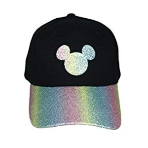 Mickey Mouse Rainbow Glitter Hat